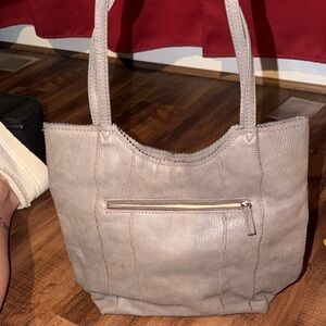 Sondra Roberts Taupe Tote Bag